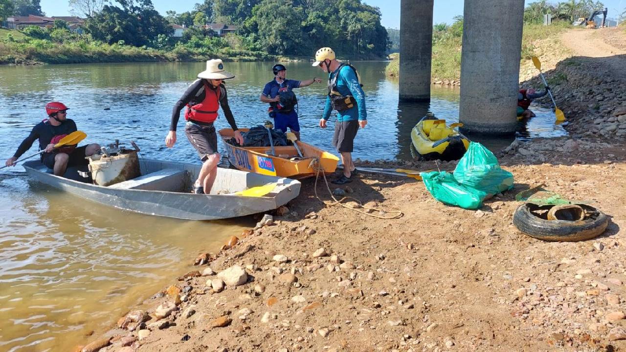 Ação de limpeza no Rio Itapocu ocorre no próximo domingo