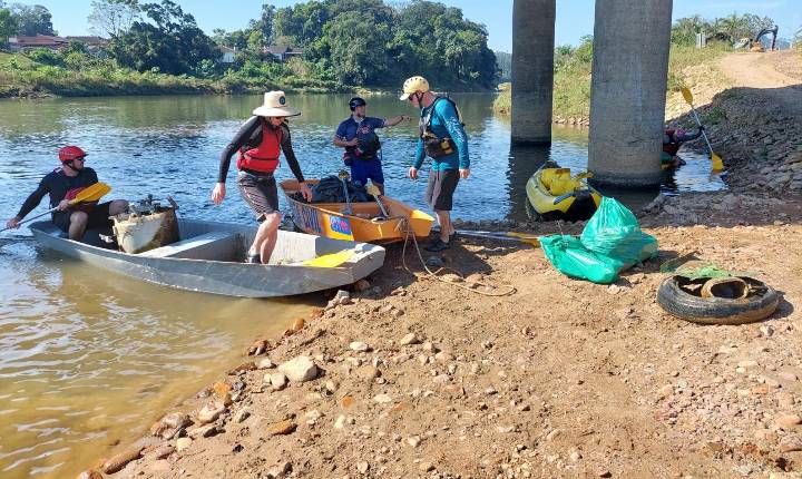 Ação de limpeza no Rio Itapocu ocorre no próximo domingo