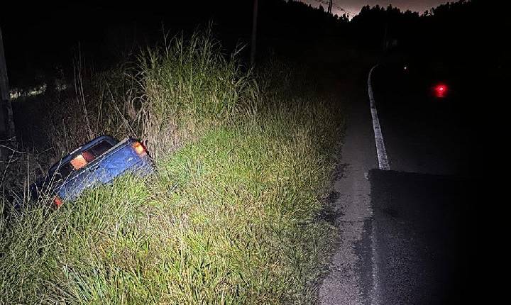 Casal é preso pela Polícia Civil por tráfico de drogas após tentar atropelar policiais e cair em ribanceira