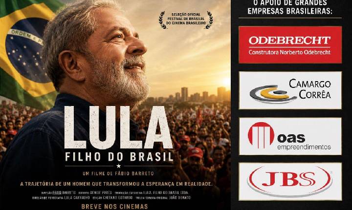 Corruptores que se enrolaram na Lava Jato financiaram filme sobre Lula