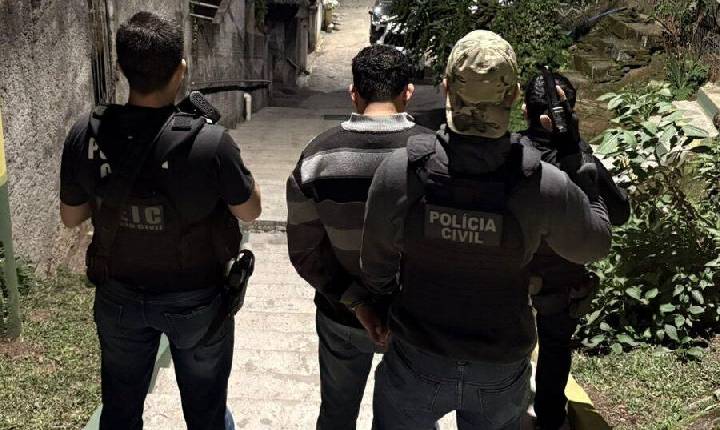 É preso em Florianópolis foragido de Rondônia condenado a 16 anos por extorsão mediante sequestro