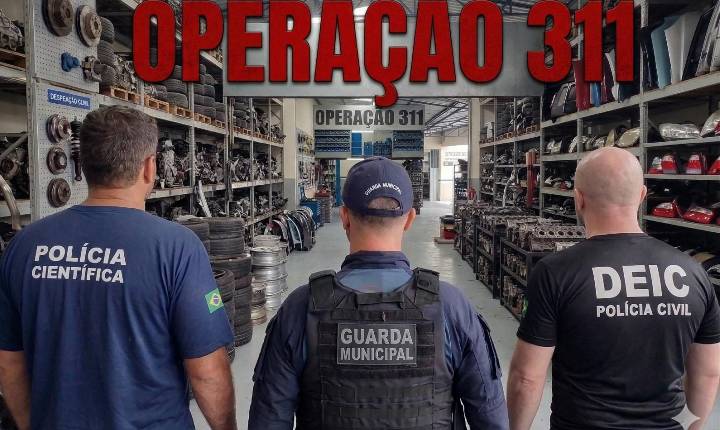 Empresário é preso durante Operação 311 da DFRV/DEIC