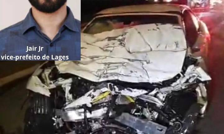 Explicado o motivo da fuga do vice-prefeito de Lages e que causou um acidente na noite de ontem