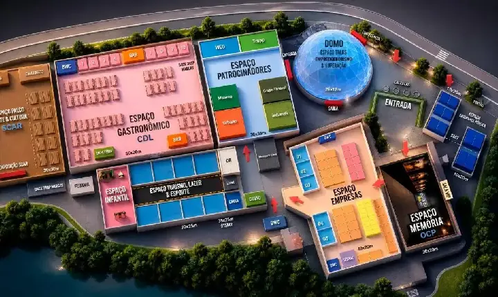 Expo 150 divulga programação completa e apresenta mapa oficial das celebrações do sesquicentenário de Jaraguá do Sul