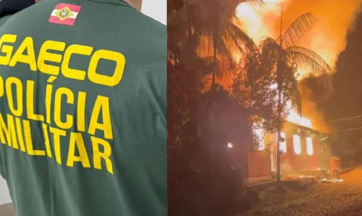 GAECO cumpre prisão e buscas na Operação “Refúgio” contra suspeito de roubo, incêndio e coação