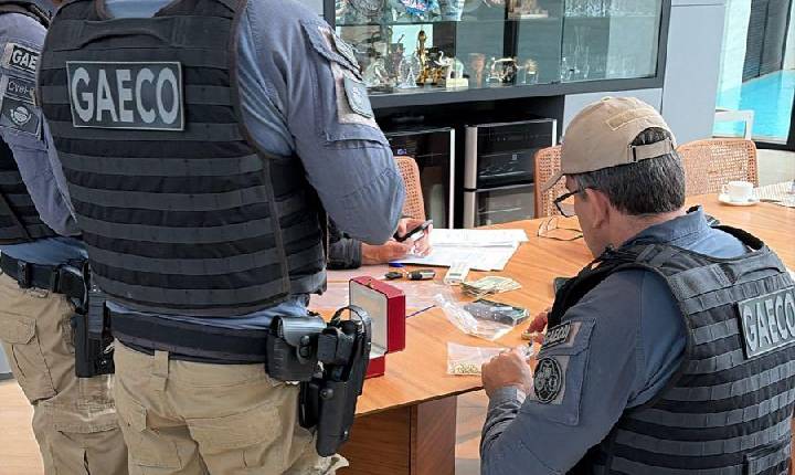 GAECO de SC participa da deflagração da Operação Enigma em apoio ao GAECO do MPPR