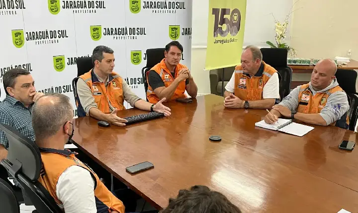 Jaraguá do Sul reforça estrutura de prevenção e resposta a eventos climáticos extremos