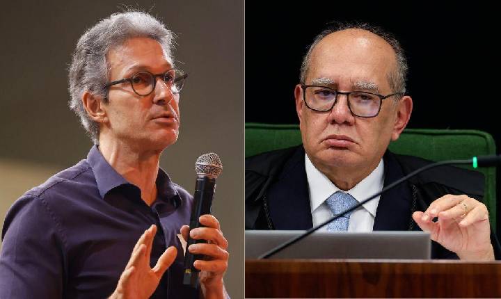 Líder da oposição protocola impeachment de Gilmar Mendes após embate com Zema