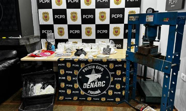 Operação “Torque”: Polícia Civil localiza laboratório de cocaína em ação interestadual
