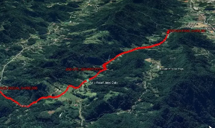 Pavimentação rural impulsiona o desenvolvimento no interior de Jaraguá do Sul