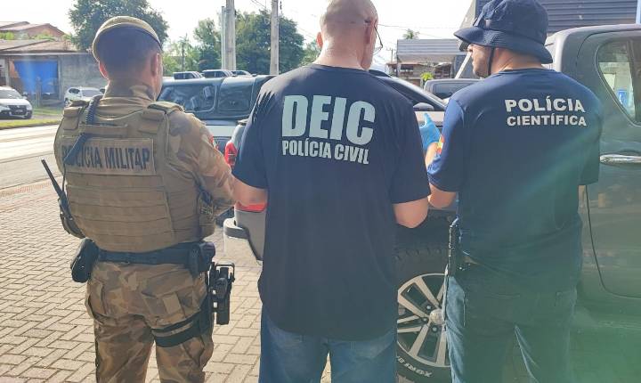 Polícia apreende caminhonete adulterada em Criciúma durante operação integrada