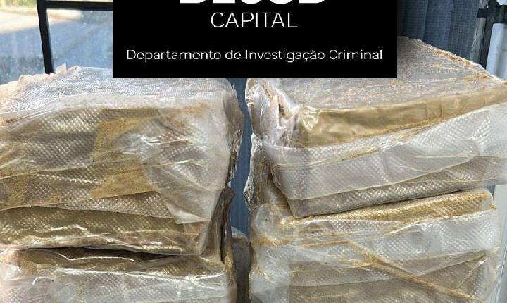 Polícia Civil prende investigado por tráfico com atuação na Capital e apreende droga