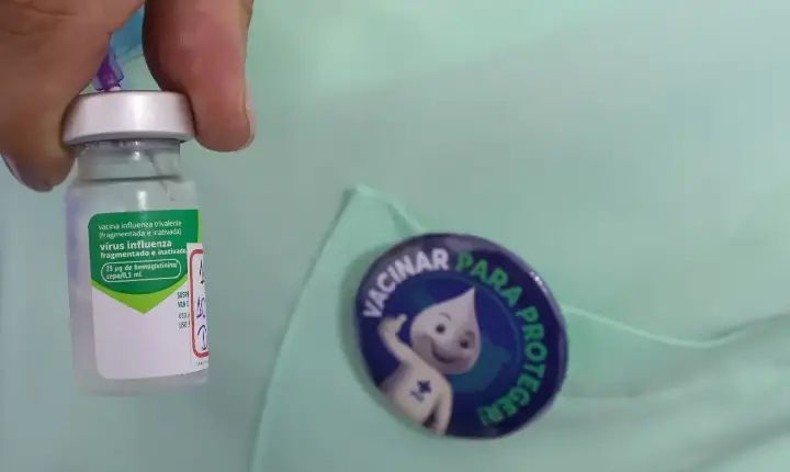 Vacina contra gripe liberada para público em geral a partir dos seis meses