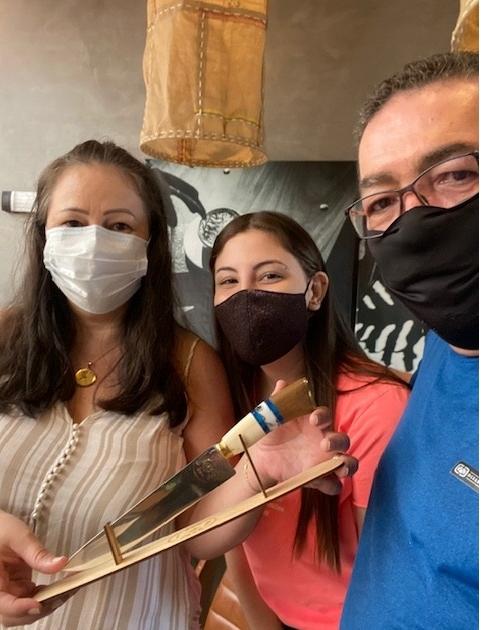 SEGUIDORA LEVOU DE PRESENTE NO SEGUNDO SORTEIO. MAIS DE 500 PESSOAS PARTICIPARAM.