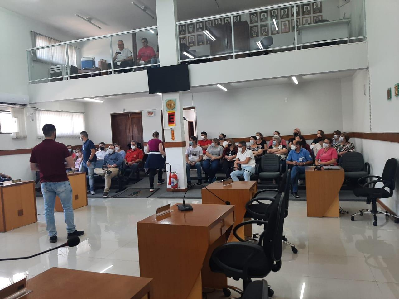 Servidores da Saúde em Corupá estiveram reunidos com representantes do Hospital São José