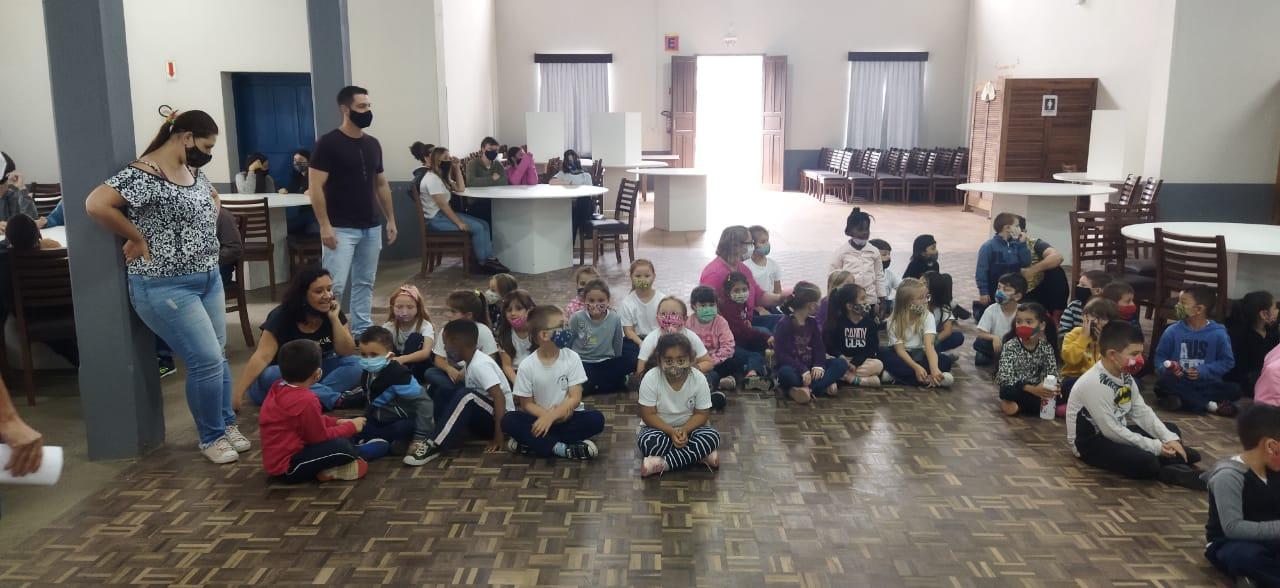 Corupá realiza mais uma etapa do Programa Saúde na Escola