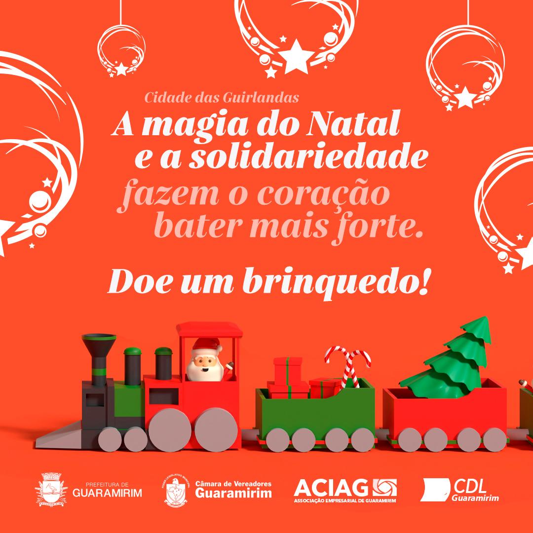Guaramirim dá inicio aos preparativos para viver o Natal