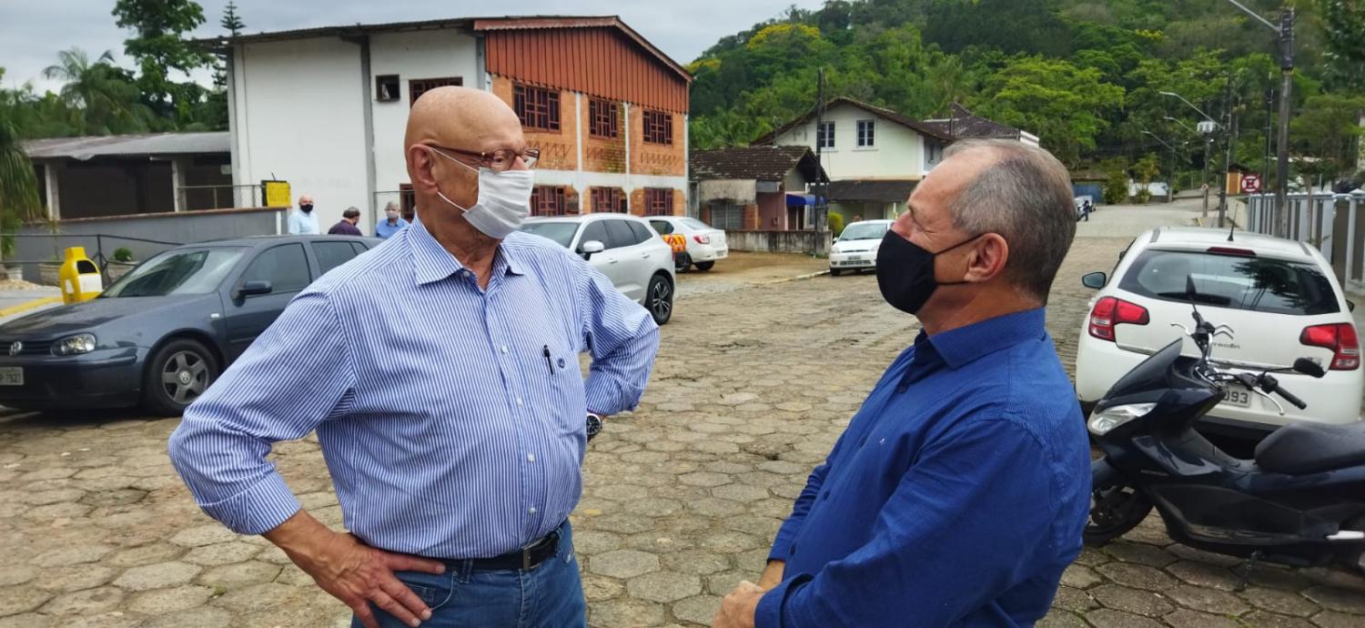Senador Amin esteve em Corupá e anunciou recursos para a saúde