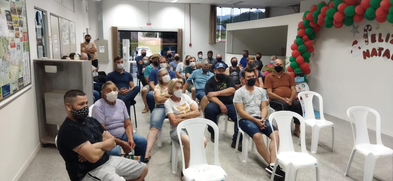 Prefeitura de Corupá realizou a última reunião do ano sobre pavimentação