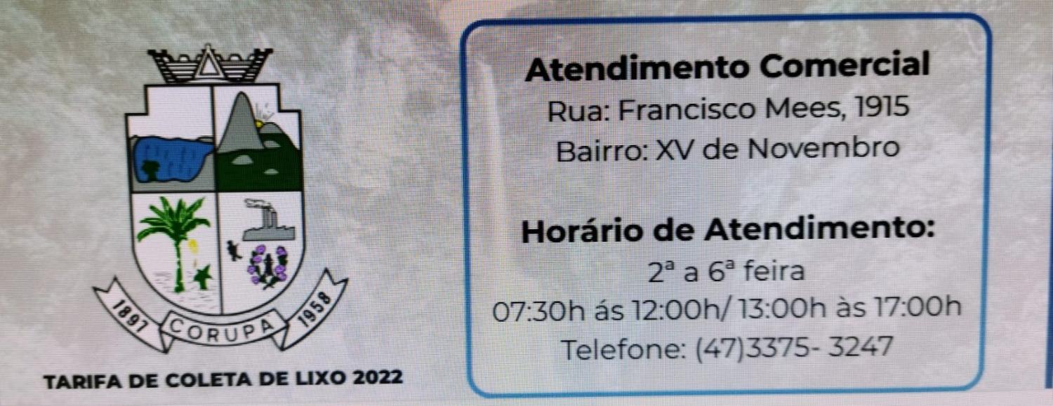 Águas de Corupá inicia a distribuição de carnês de recolhimento de resíduos rurais