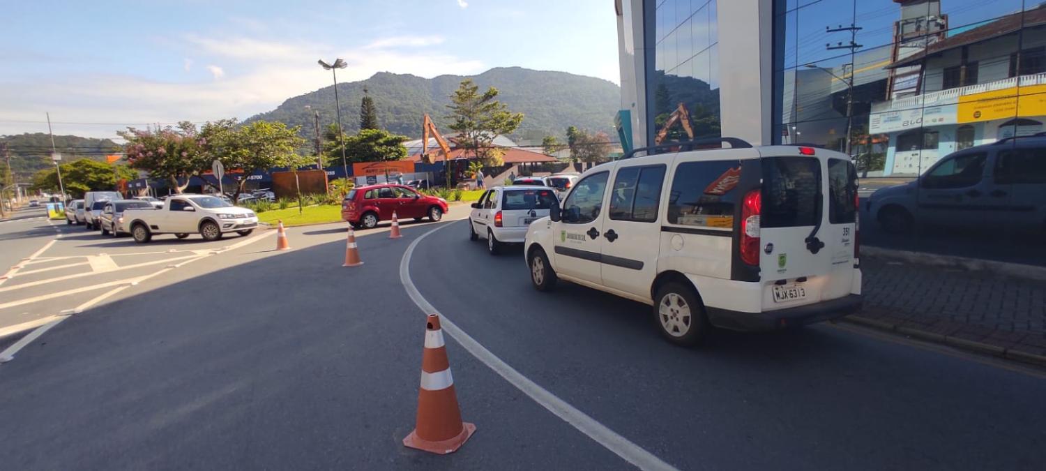 Samae implanta elevatória no canteiro da Avenida Getúlio Vargas