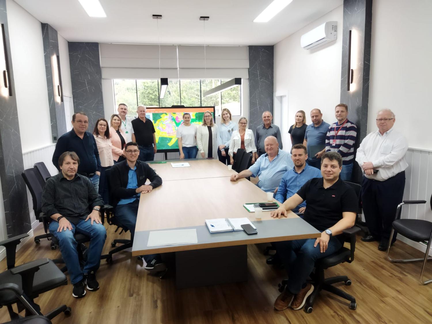 Reunião da ACIAC foi realizada nas novas dependências da Prefeitura de Corupá