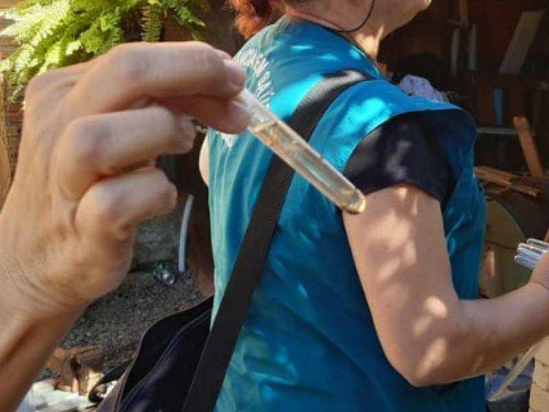 Saúde faz levantamento sobre mosquito da dengue no Município