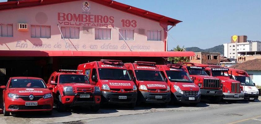 Vereadores de Guaramirim autorizam repasse de R$ 960 mil aos Bombeiros Voluntários