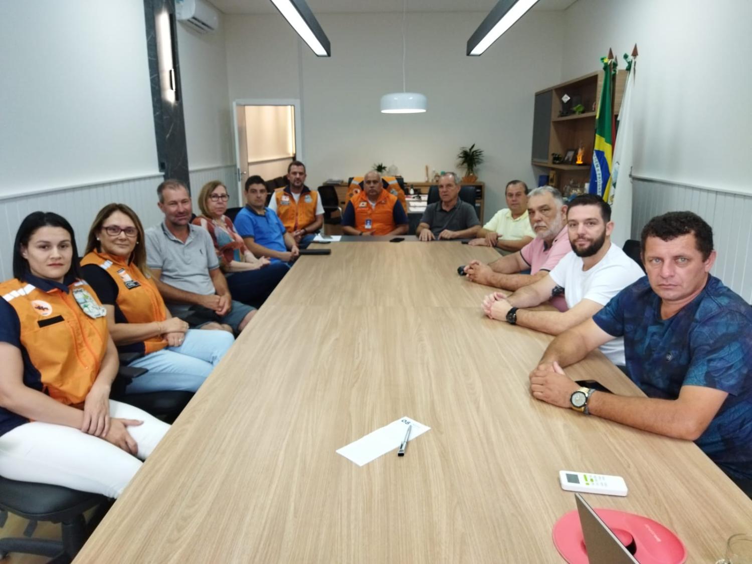 Encontro no sábado discutiu ações de enfrentamento dos estragos causados pelas chuvas em Corupá