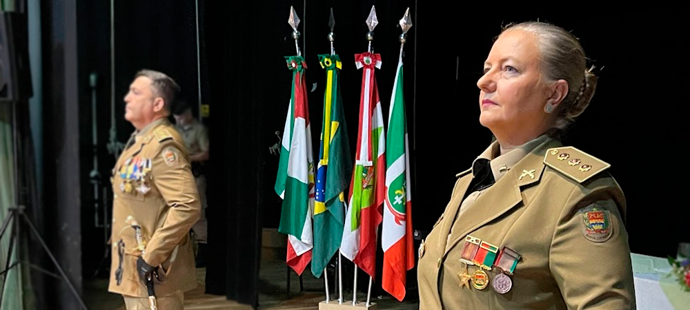 Coronel Arlene é a nova comandante do 12º Comando Regional