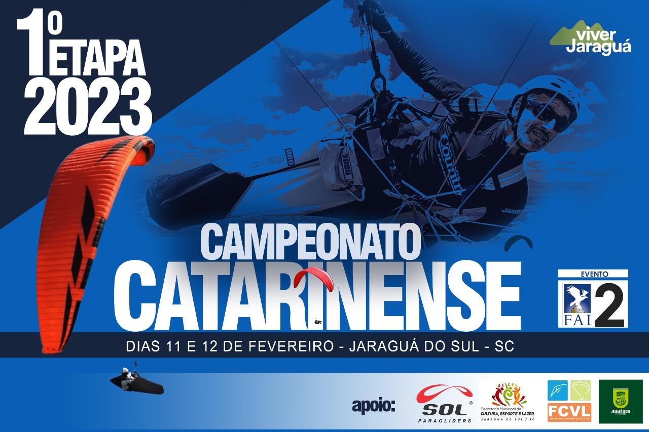 Jaraguá do Sul recebe etapa do Estadual de Voo Livre