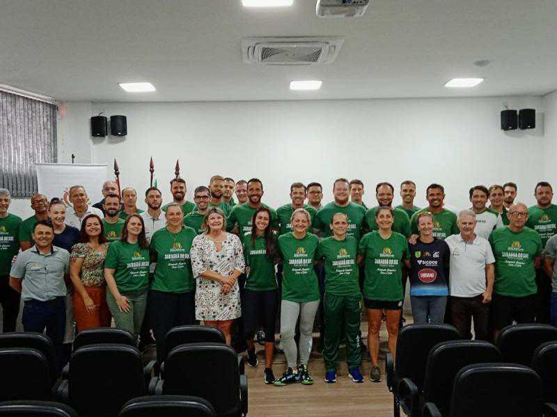 Técnicos assinam contrato para o Bolsa Técnico Desportivo