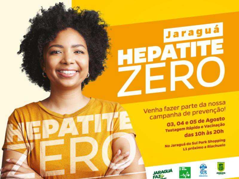 Campanha Jaraguá Hepatite Zero: testagem rápida e vacinação