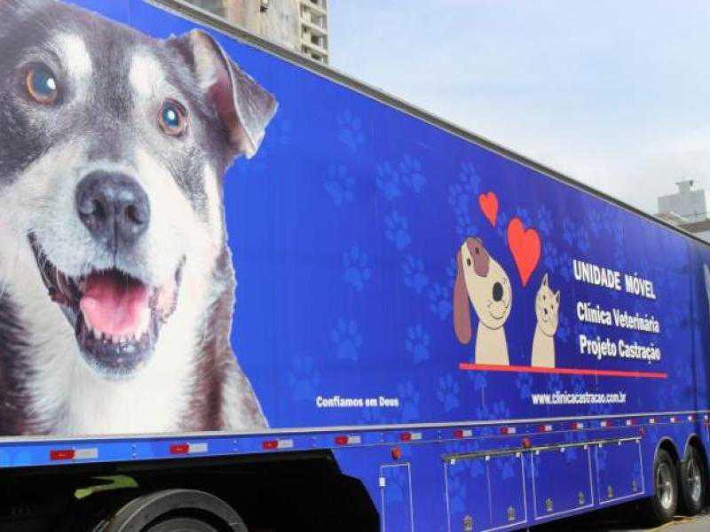 Abertas novas inscrições para esterilização de animais no castramóvel em Jaraguá do Sul