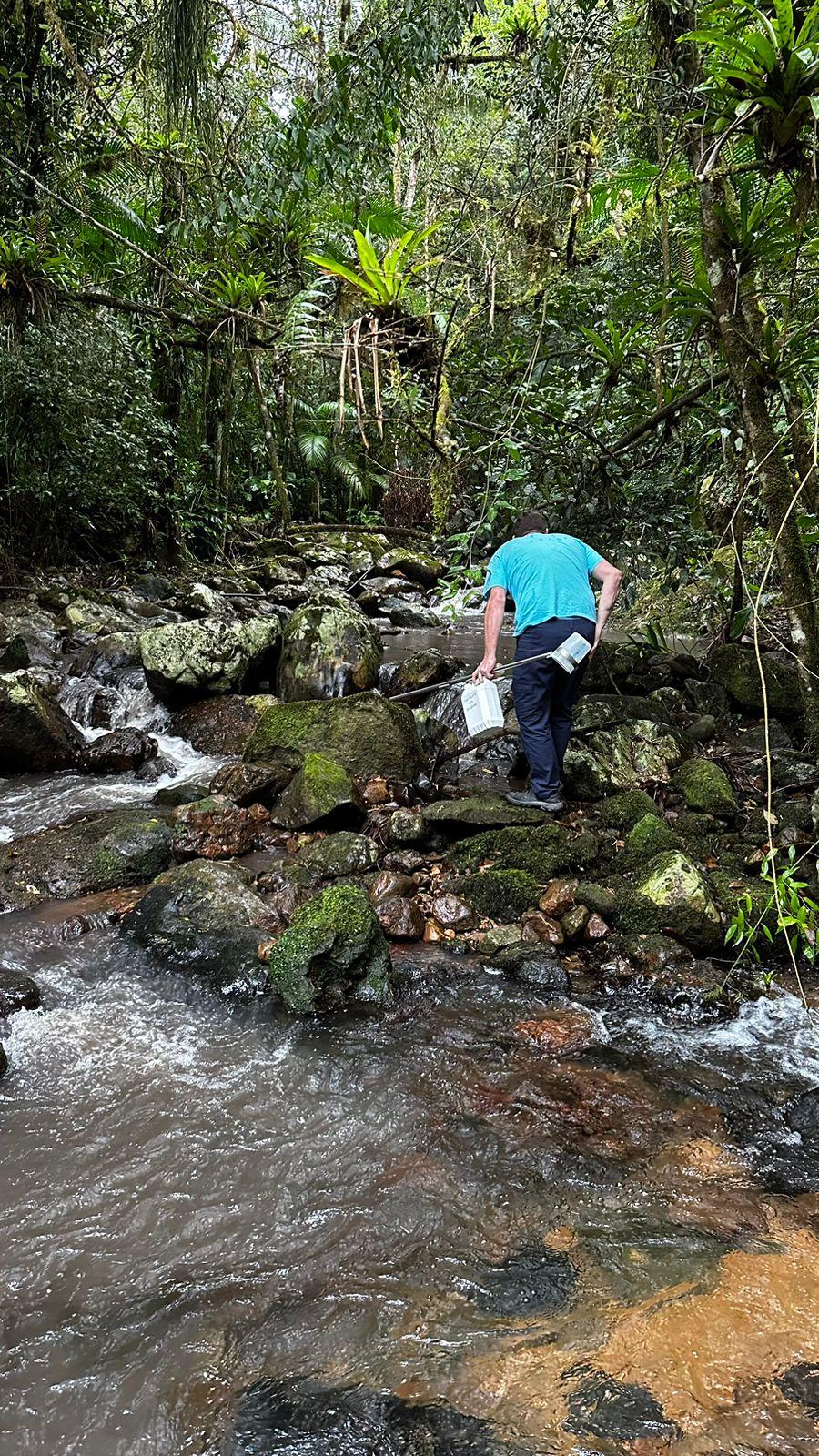 Fiscalização ambiental reforça denúncia de poluição em Corupá