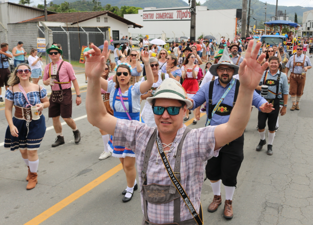 Divulgada a ordem dos desfiles da 33ª Schützenfest