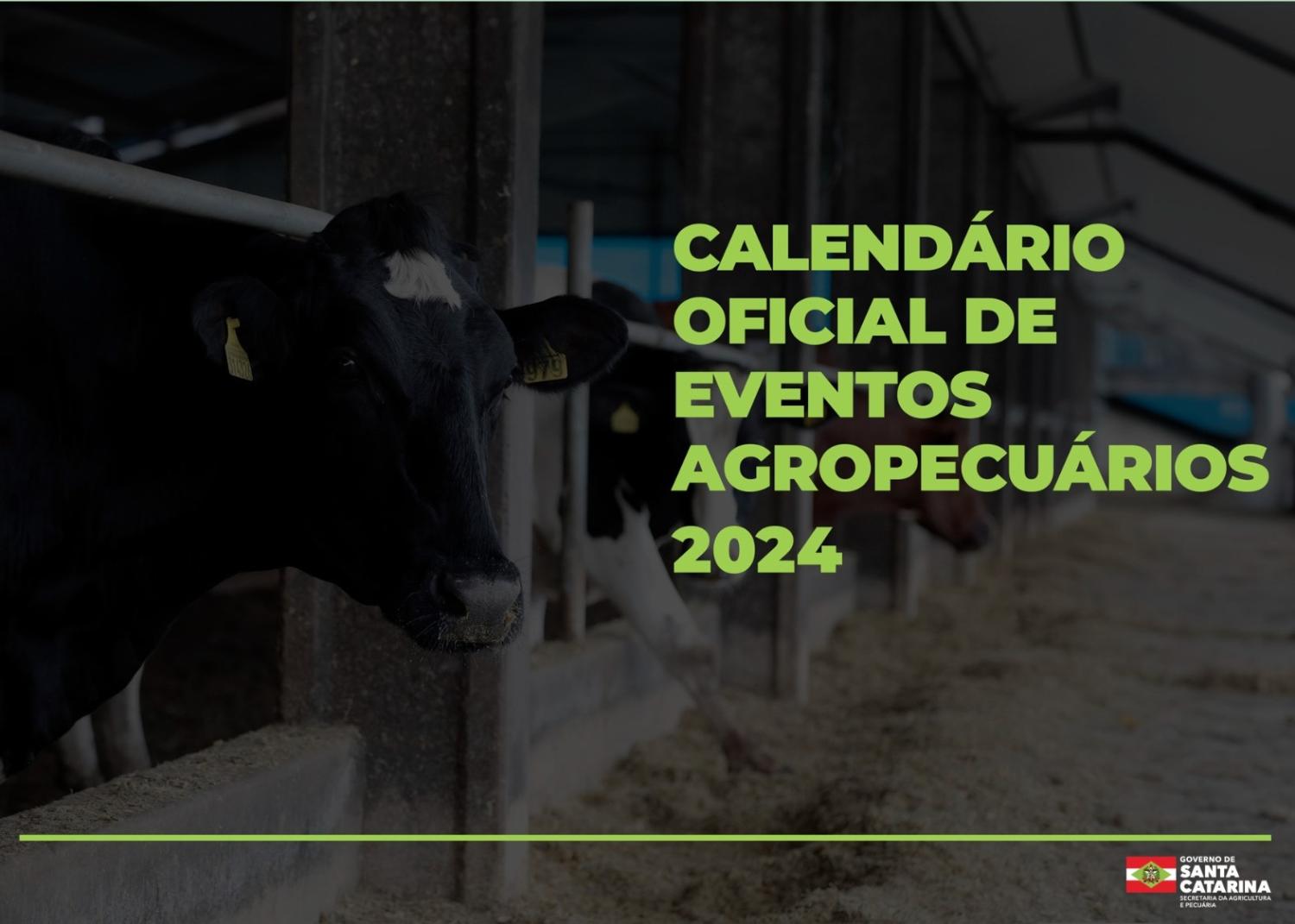 Mais de 400 eventos agropecuários estão no calendário oficial de 2024 em Santa Catarina