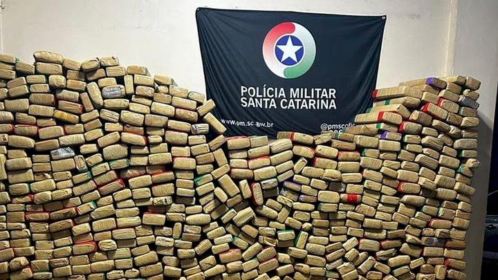 O combate ao tráfico em Santa Catarina apresenta números sérios