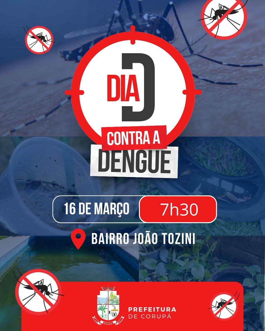 Corupá prepara Dia “D” de combate à dengue