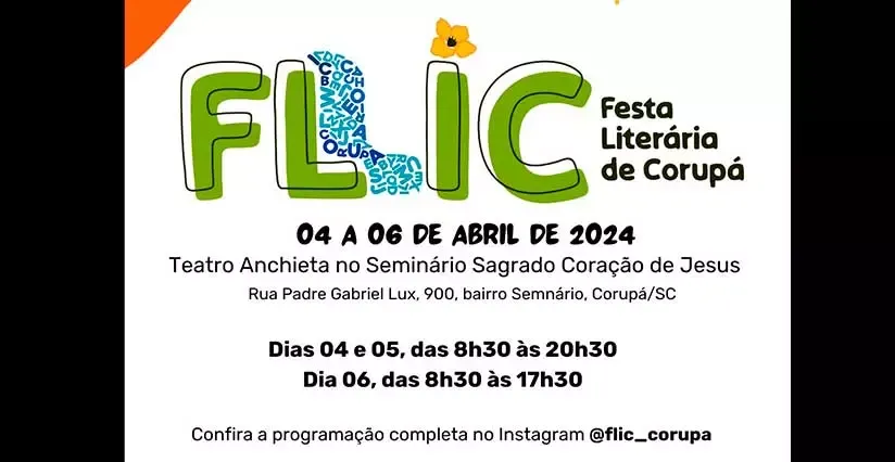 Festa Literária será realizada em Corupá