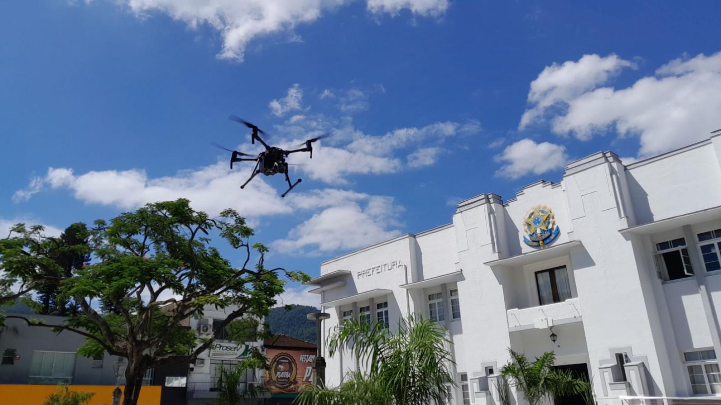 Jaraguá do Sul começa a usar drone para identificar focos em vistorias