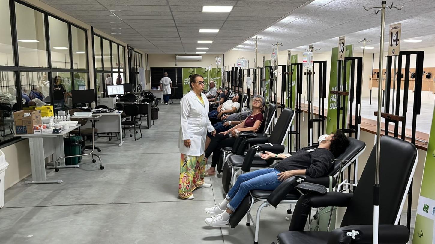 Centro de Atendimento Dengue em Jaraguá do Sul: mais de 12 mil atendimentos até agora