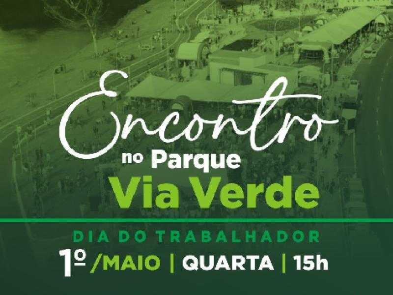 Encontro no Parque Via Verde em Jaraguá do Sul marcará o Dia do Trabalhador