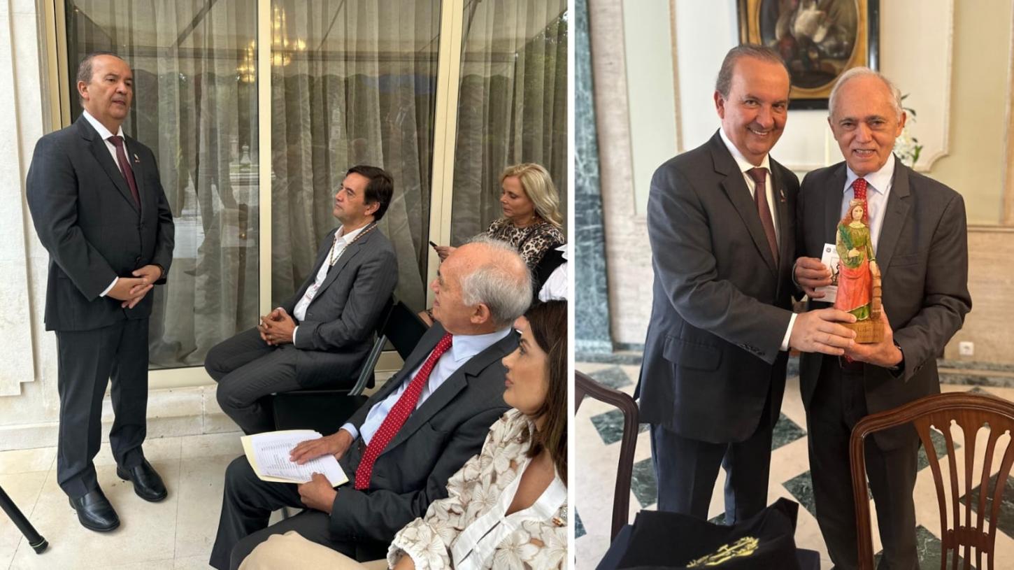 Governador Jorginho Mello tem primeira reunião de trabalho em Portugal