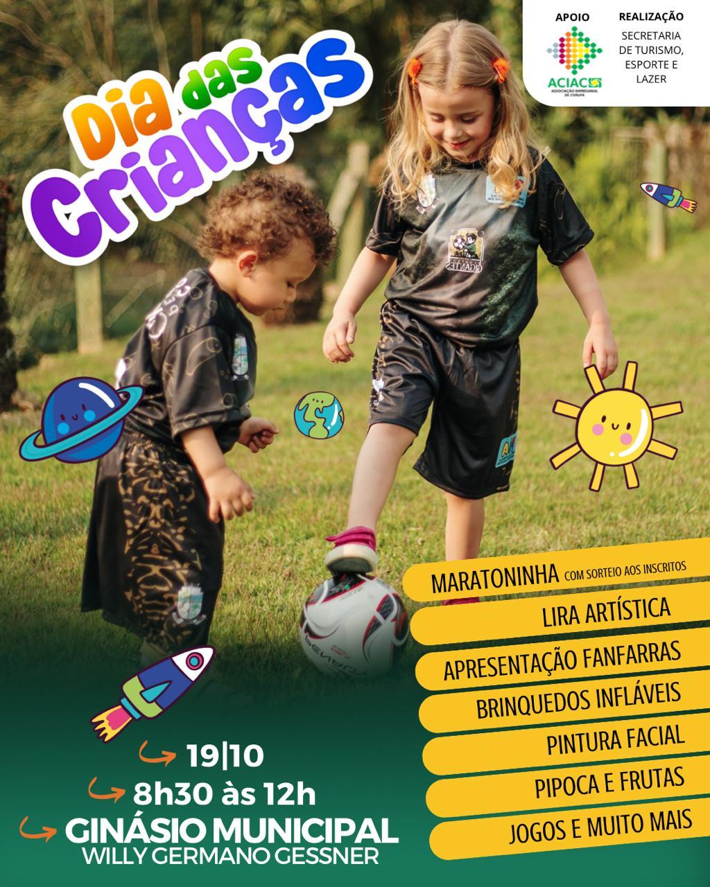 Corupá prepara programação especial para comemorar o dia das crianças