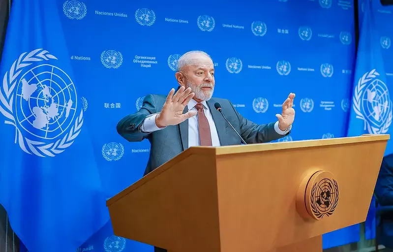 Ignorado após discursar na ONU, Lula ataca imprensa