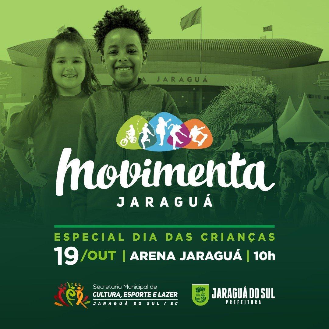 Movimenta Jaraguá Dia das Crianças será no dia 19 de outubro