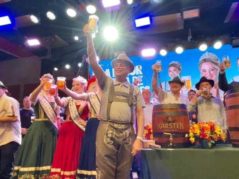 Noite memorável marca a abertura da 34ª Schützenfest