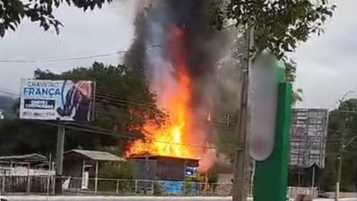 Polícia Cvil trabalha com hipótese de tentativa de suicídio em incêndio em Rio do Sul