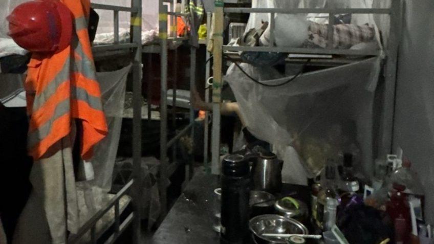 Força-tarefa resgata 163 trabalhadores e interdita obra da BYD